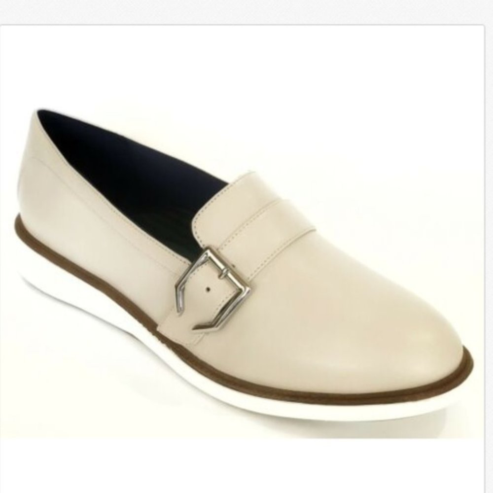 Cole Haan Women's GrandEvolution Leather Slip ON 8.5